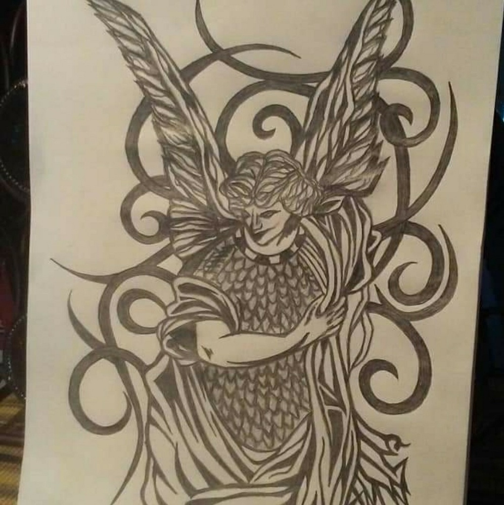 Sketch... Archangel Michael